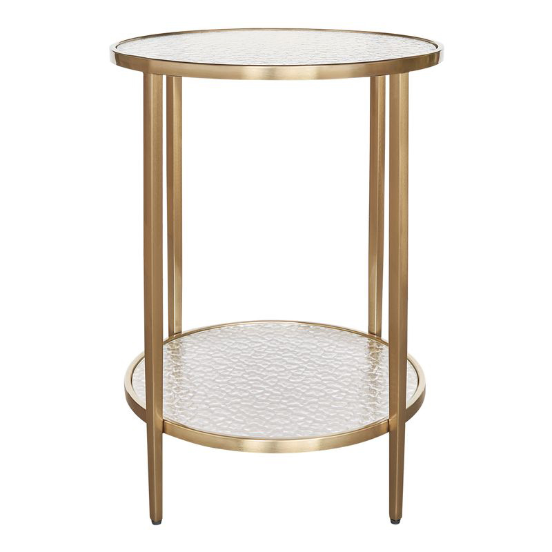 Mona Tempered Glass Side Table