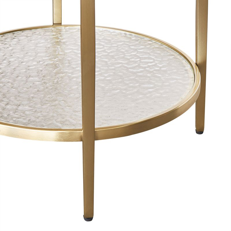 Mona Tempered Glass Side Table