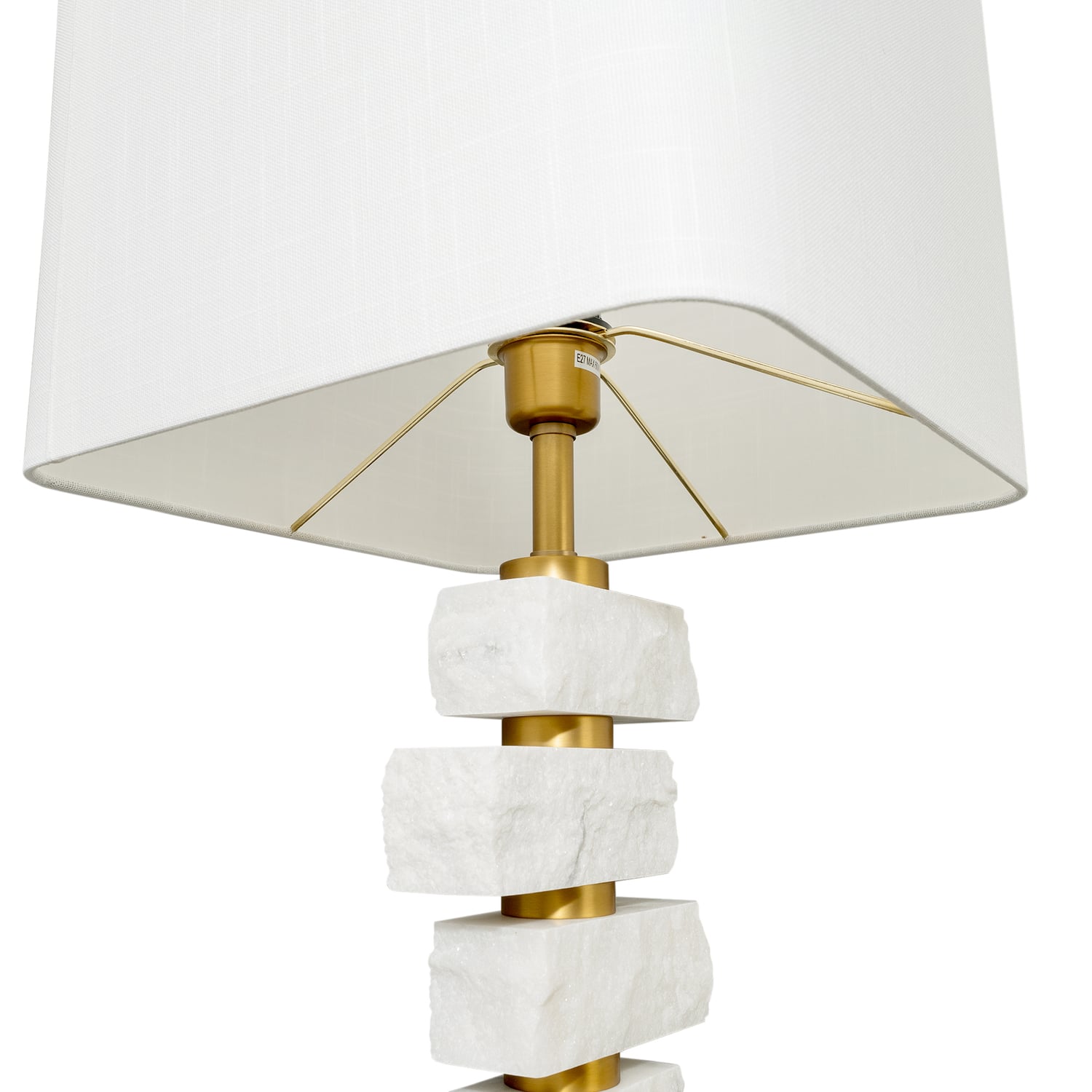 78cm Debbie Marble Table Lamp