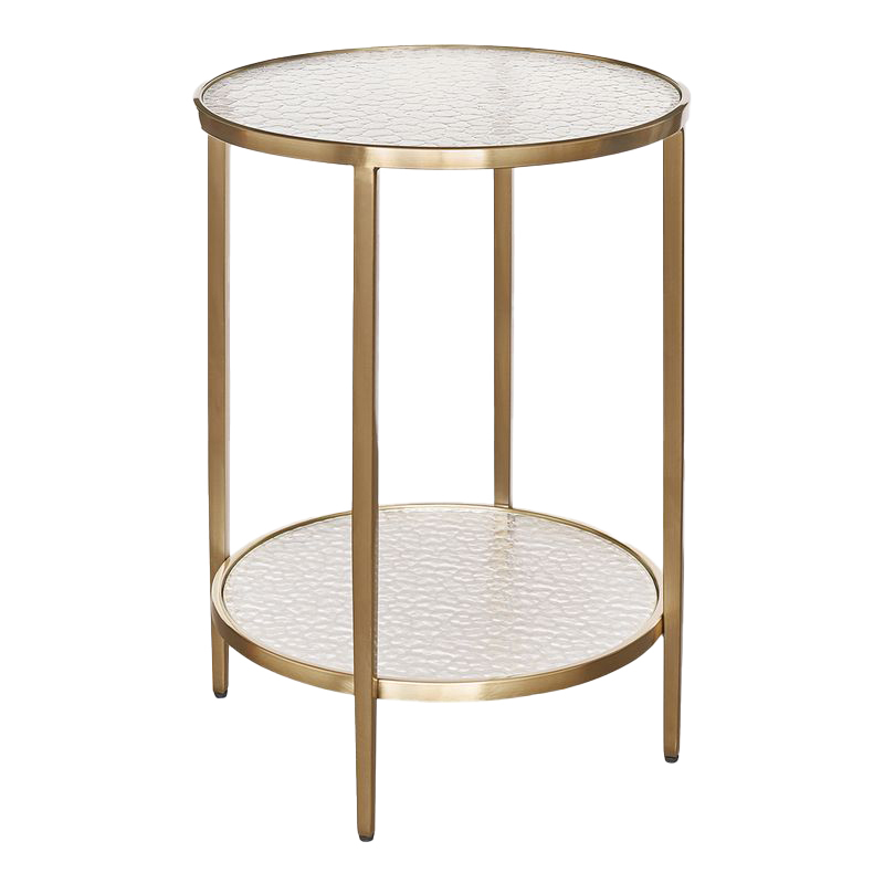 Mona Tempered Glass Side Table