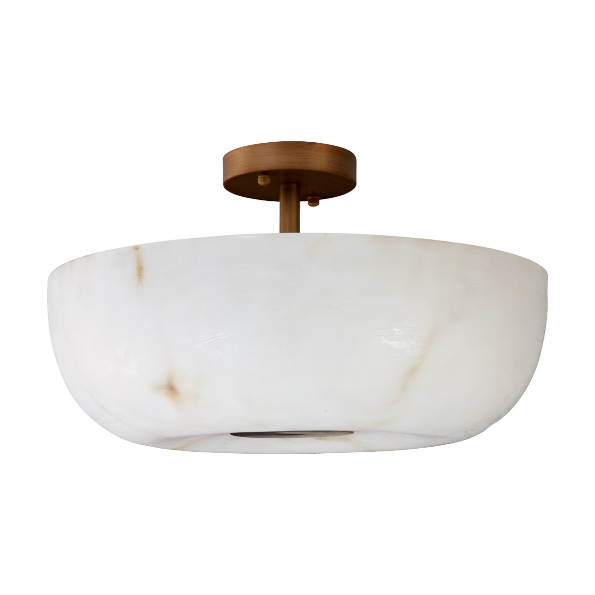 Willis Resin Semi Flush Mount Ceiling Light
