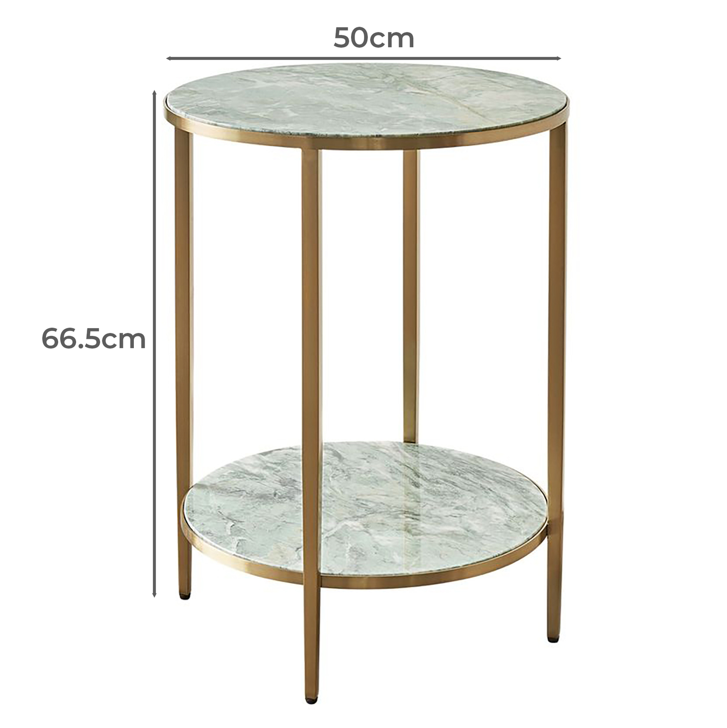 Zoe Marble Side Table