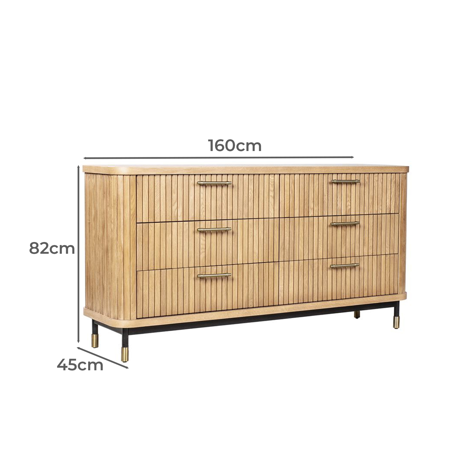 Uriah 6 Drawer Chest
