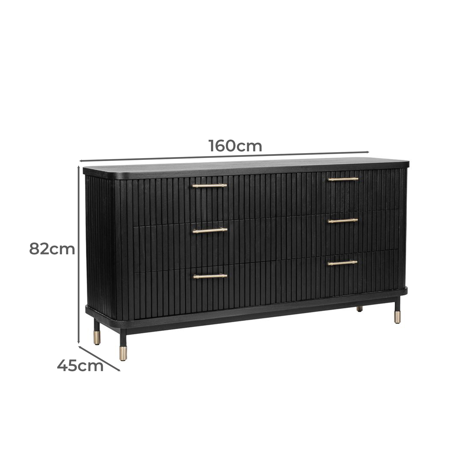 Uriah 6 Drawer Chest