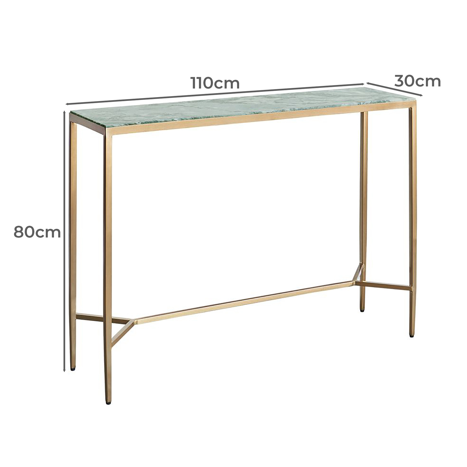 Zoe Marble Console Table