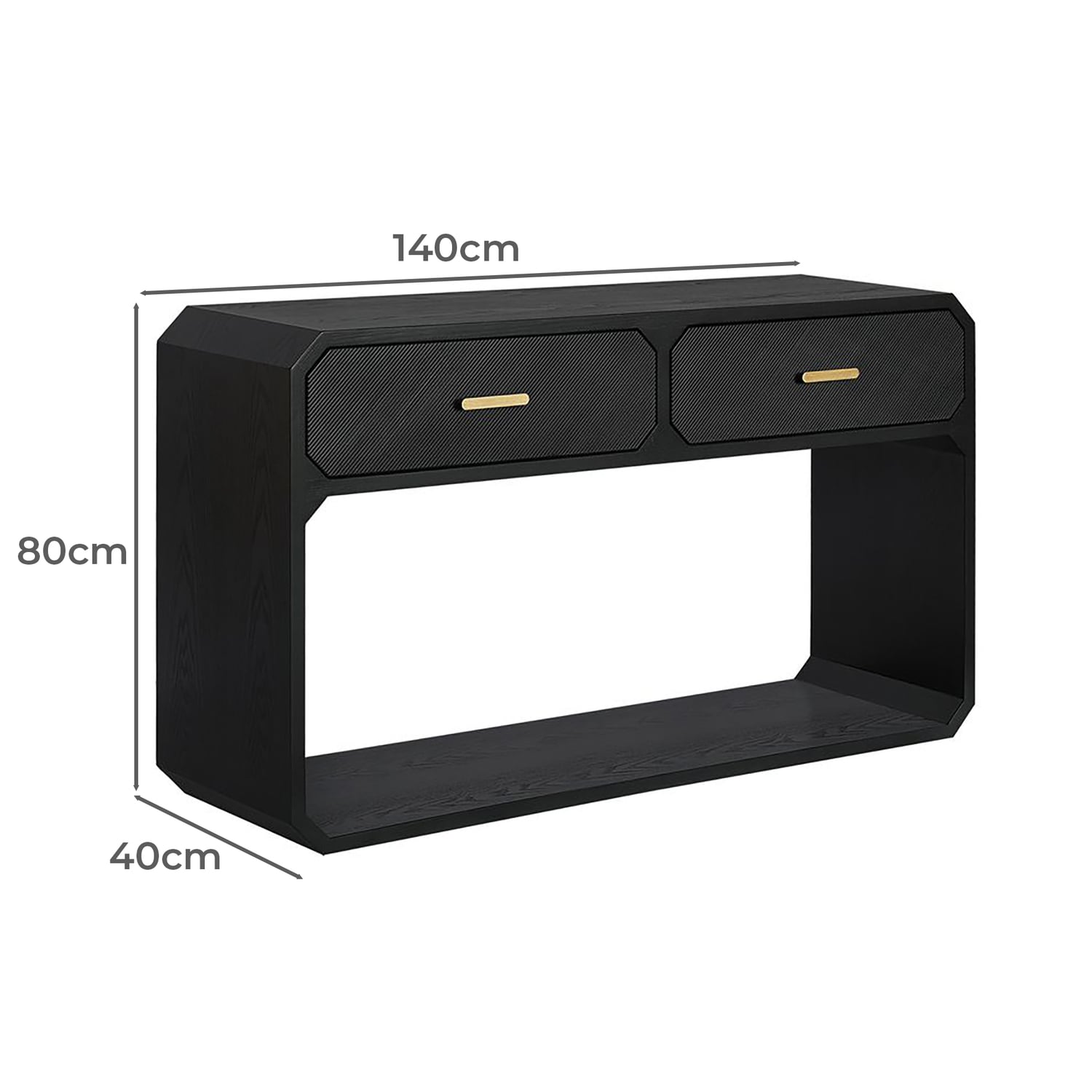 Nelson 2 Drawer Console Table