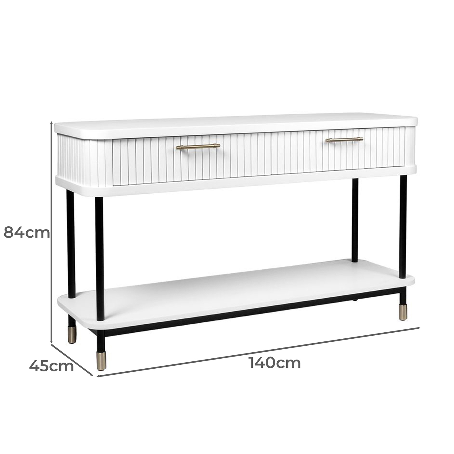 Uriah 2 Drawer Console Table