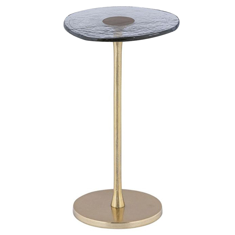 Portem Aluminium & Glass Side Table