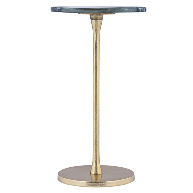Portem Aluminium & Glass Side Table