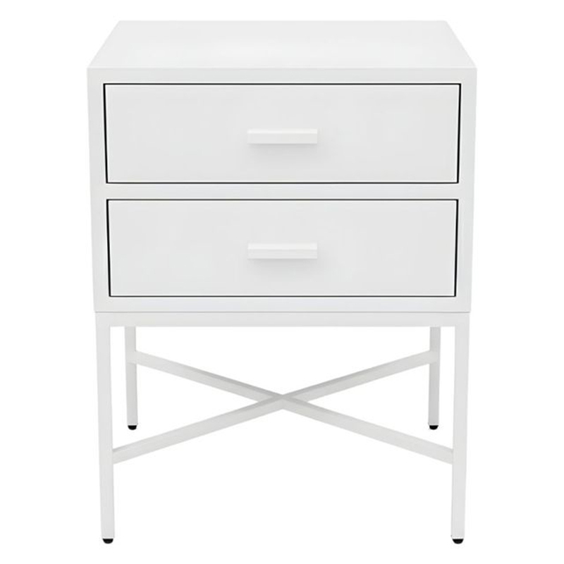 Elmont 2 Drawer Bedside Table