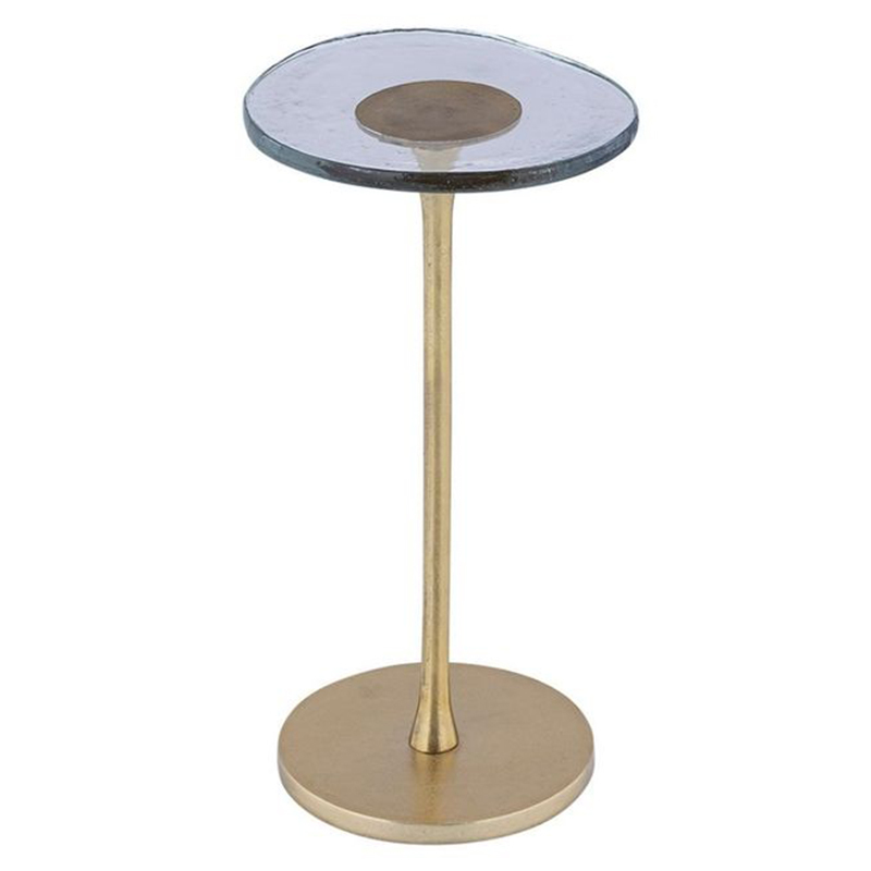 Portem Aluminium & Glass Side Table