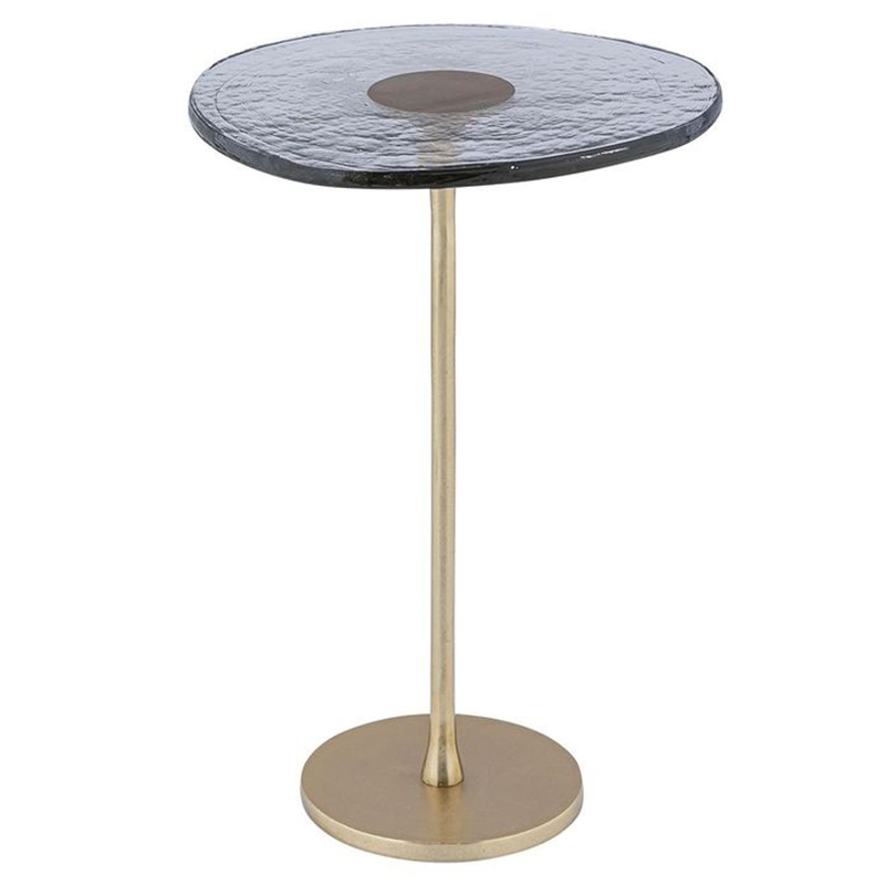 Portem Aluminium & Glass Side Table