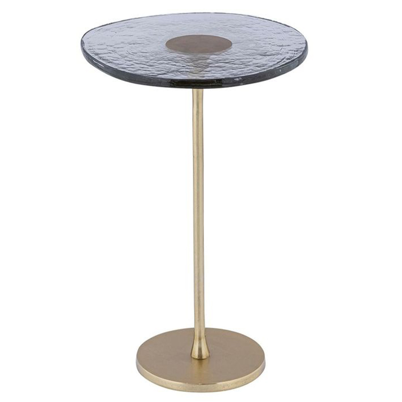 Portem Aluminium & Glass Side Table
