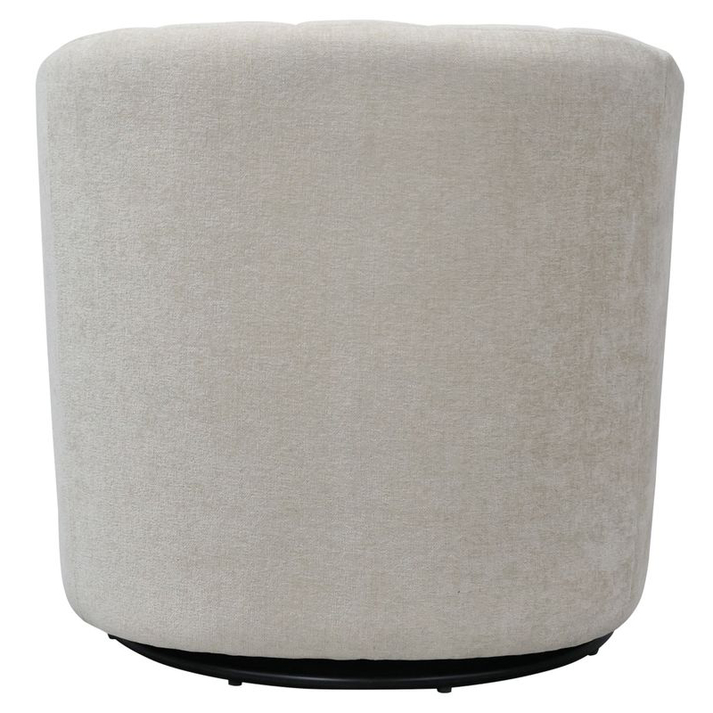 Winona Chenille Swivel Armchair