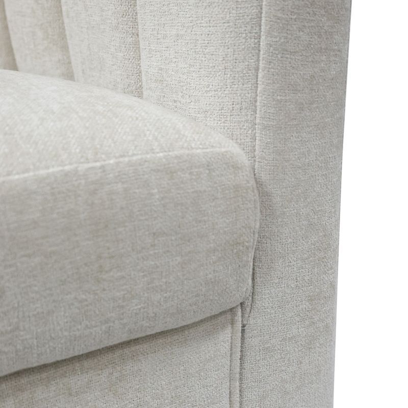 Winona Chenille Swivel Armchair