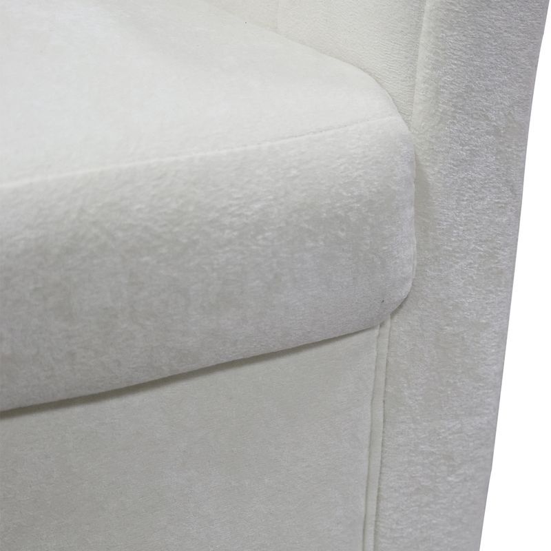 Winona Chenille Swivel Armchair