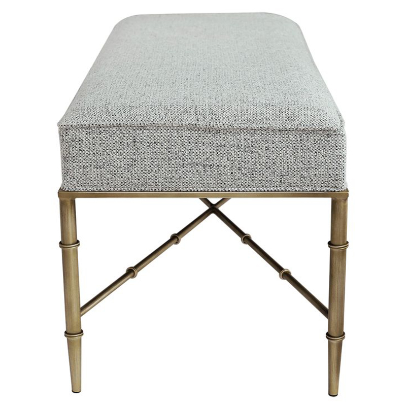 Bridgeton Chenille Ottoman Bench