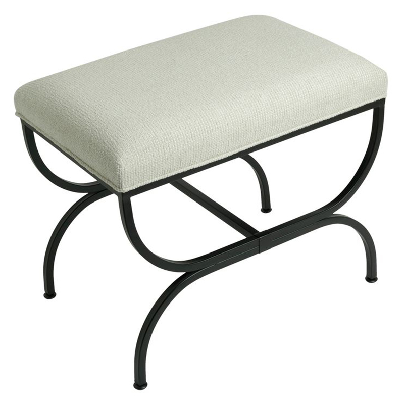 Roswell Chenille Accent Stool