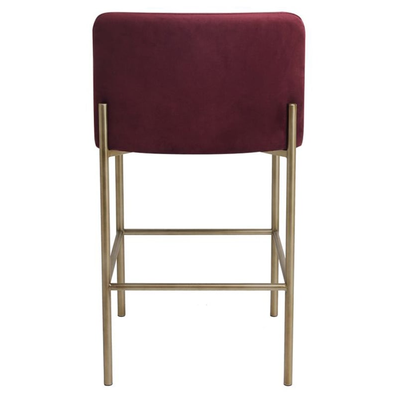 66cm Duxbury Velvet Counter Stool
