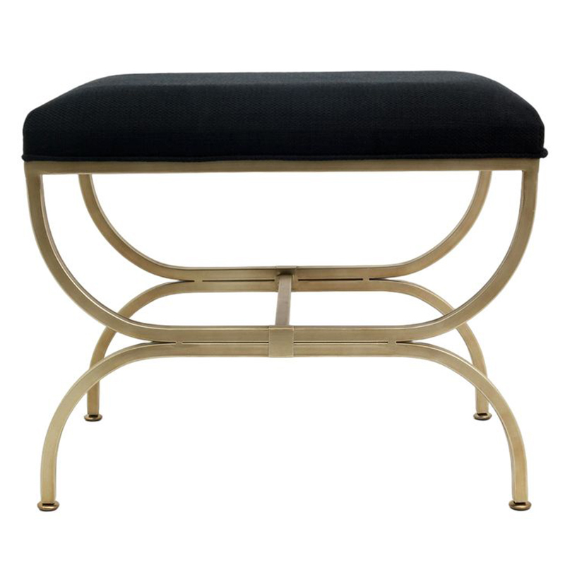 Roswell Linen Accent Stool