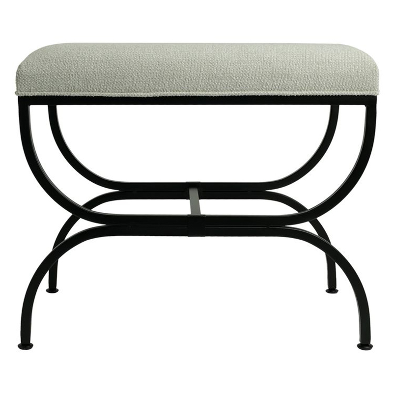 Roswell Chenille Accent Stool