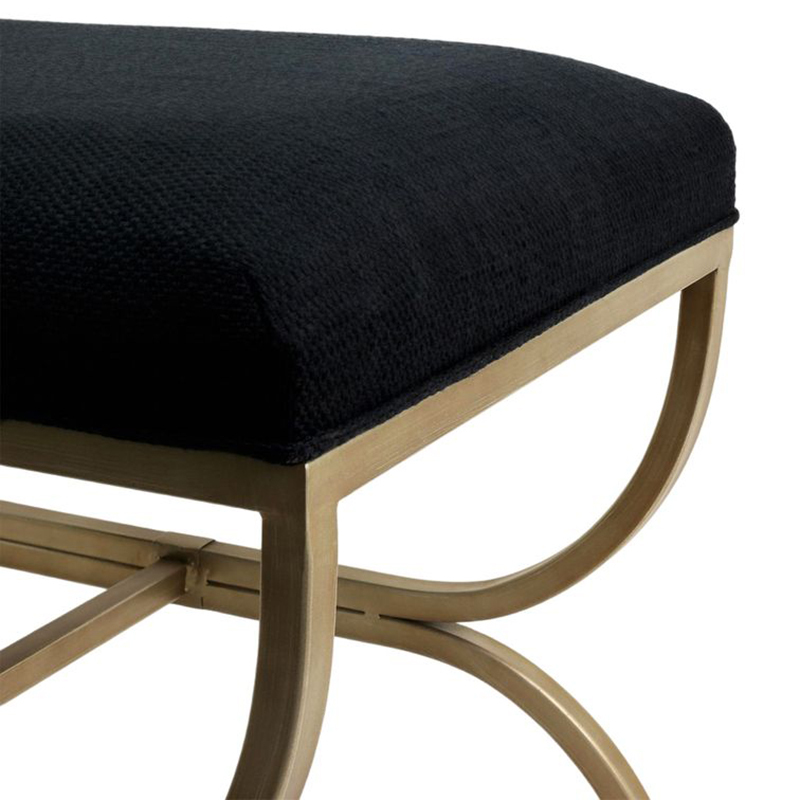 Roswell Linen Accent Stool