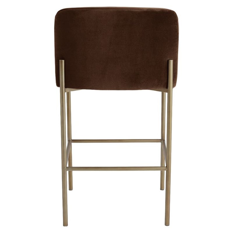 66cm Duxbury Velvet Counter Stool