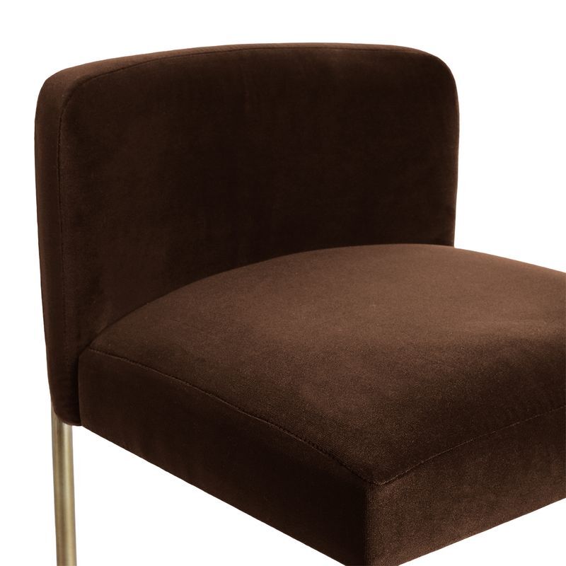 66cm Duxbury Velvet Counter Stool