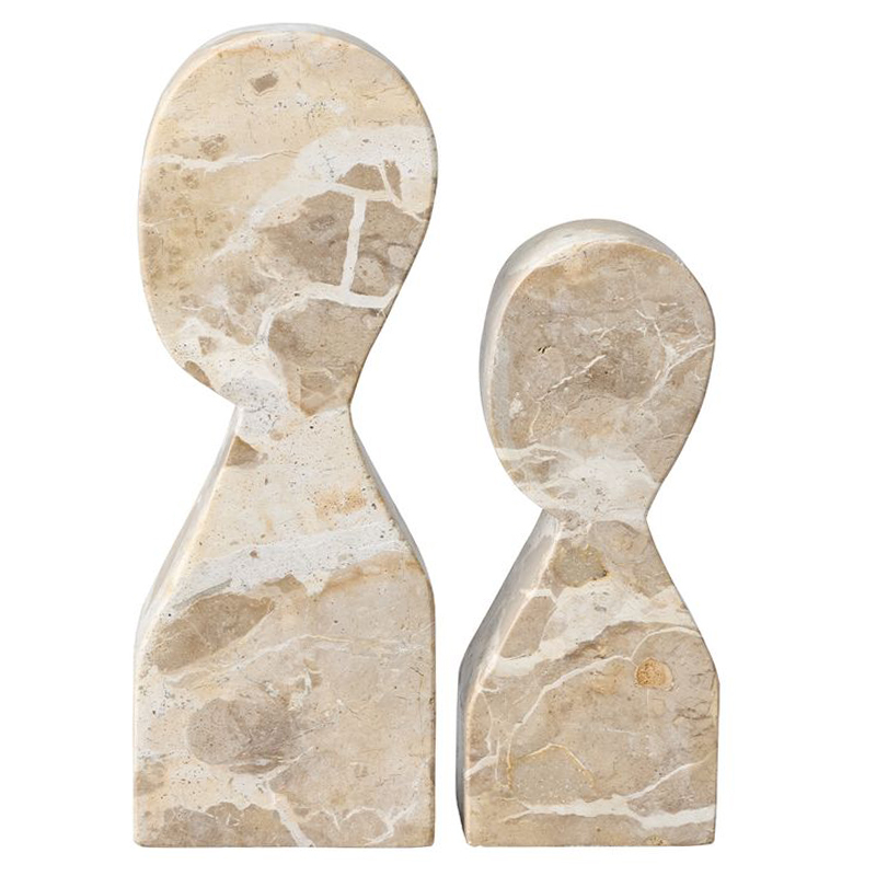 2 Piece Centralia Marble Bookend Set