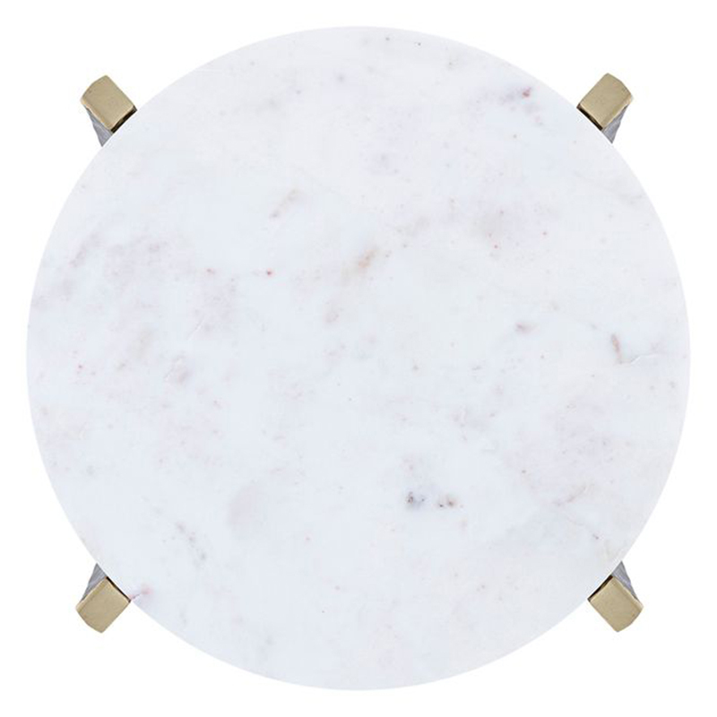 2 Piece Reston Marble Nesting Side Table Set