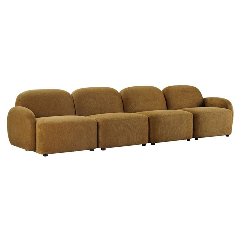 Olean 4 Seater Chenille Sofa