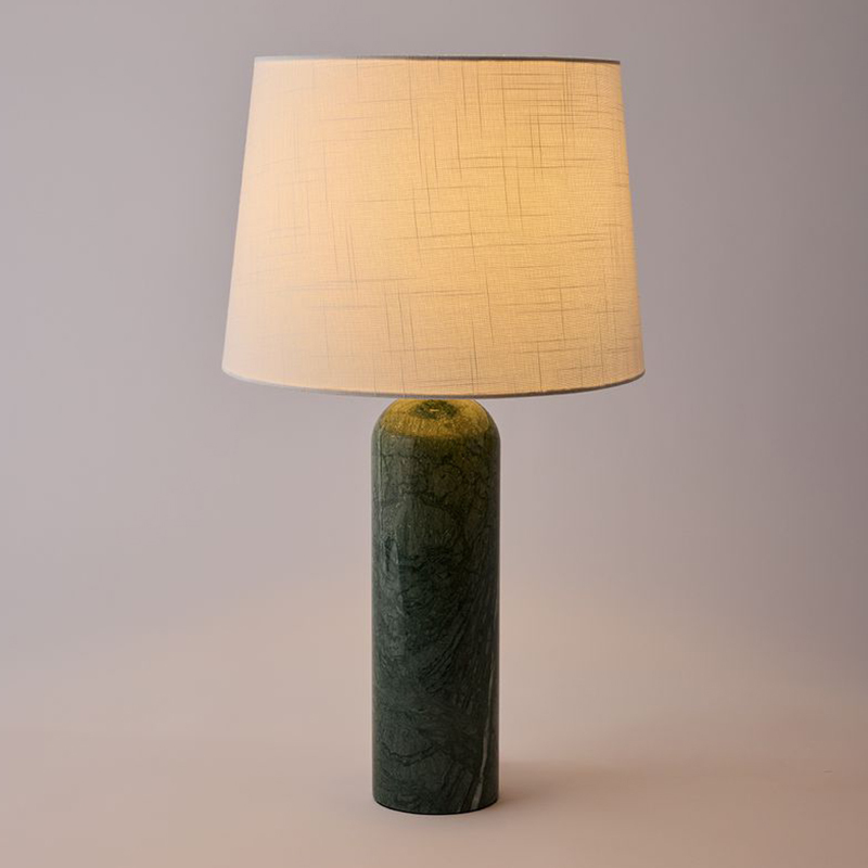 Montclair Marble & Linen Table Lamp