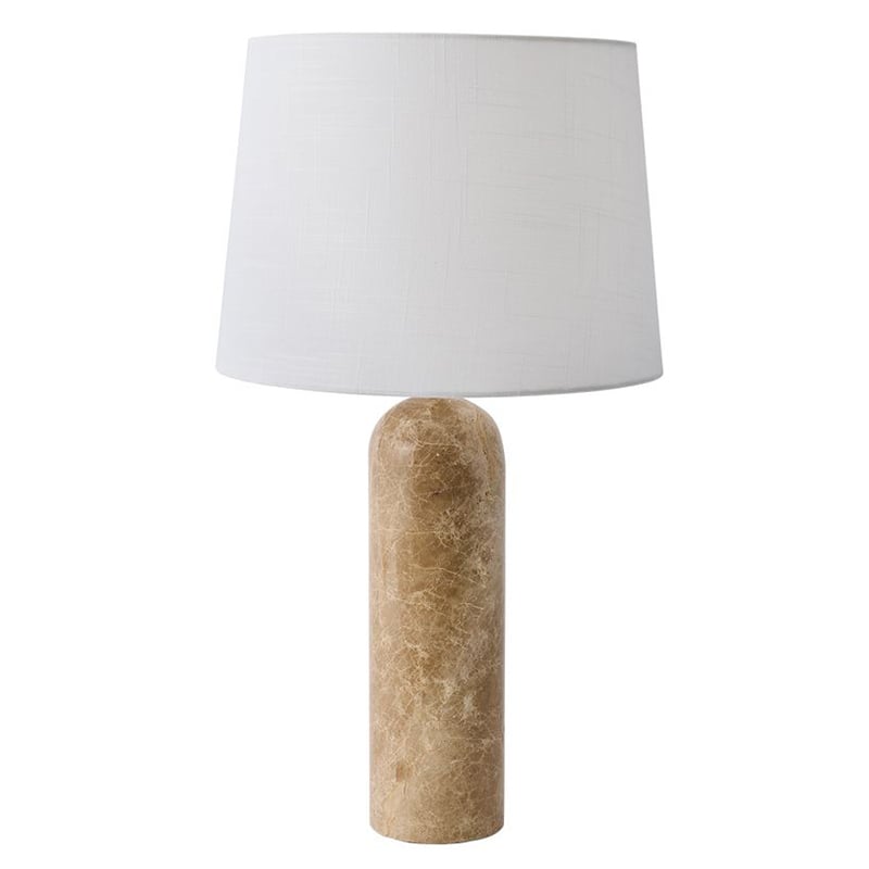 Montclair Marble & Linen Table Lamp