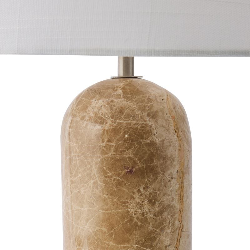 Montclair Marble & Linen Table Lamp