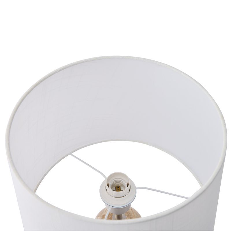 Montclair Marble & Linen Table Lamp