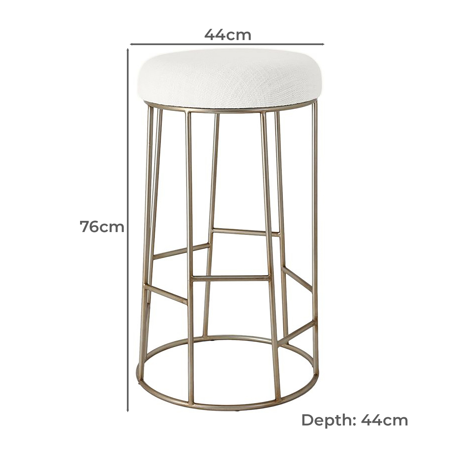 76cm Mitch Bar Stool