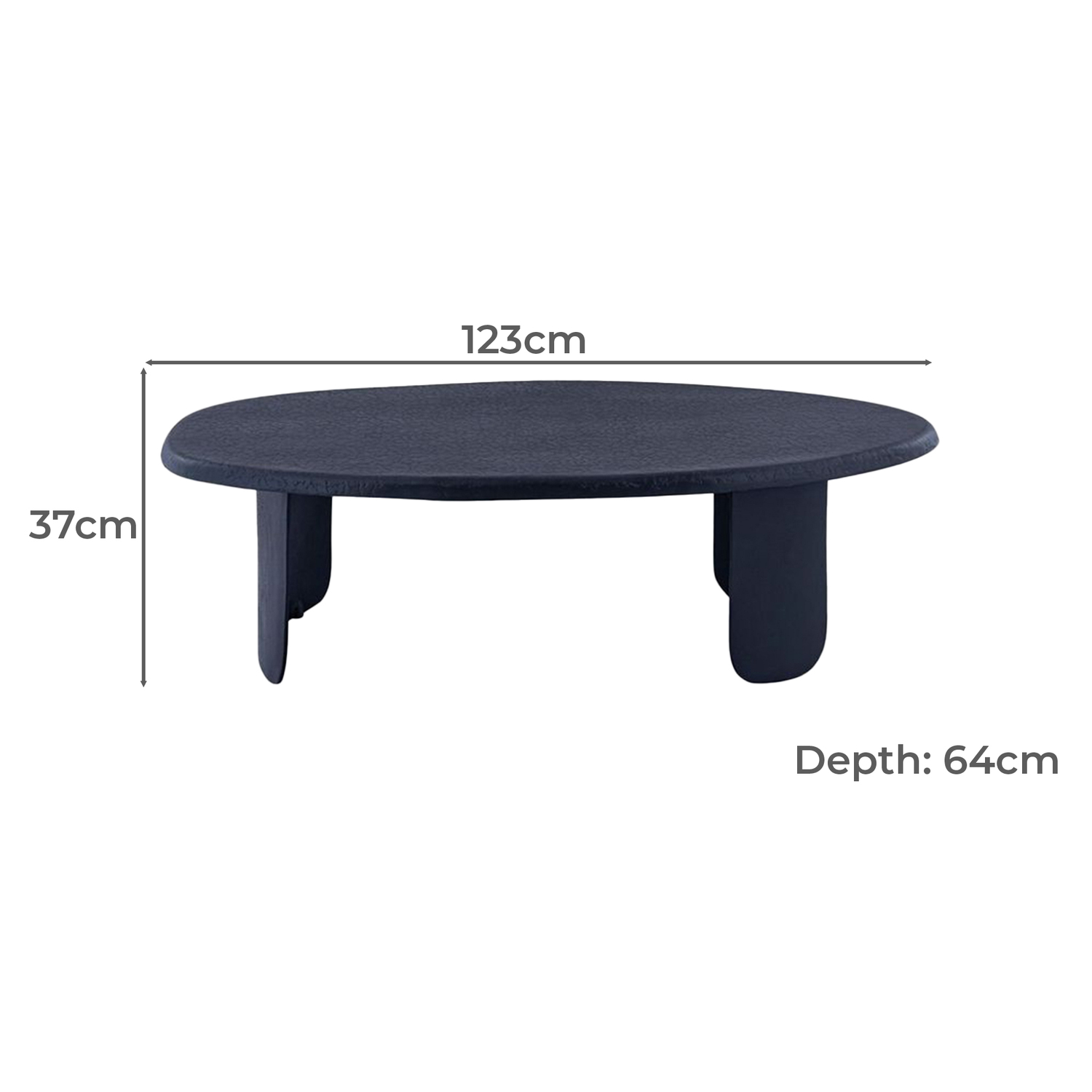 Allister Aluminium Coffee Table