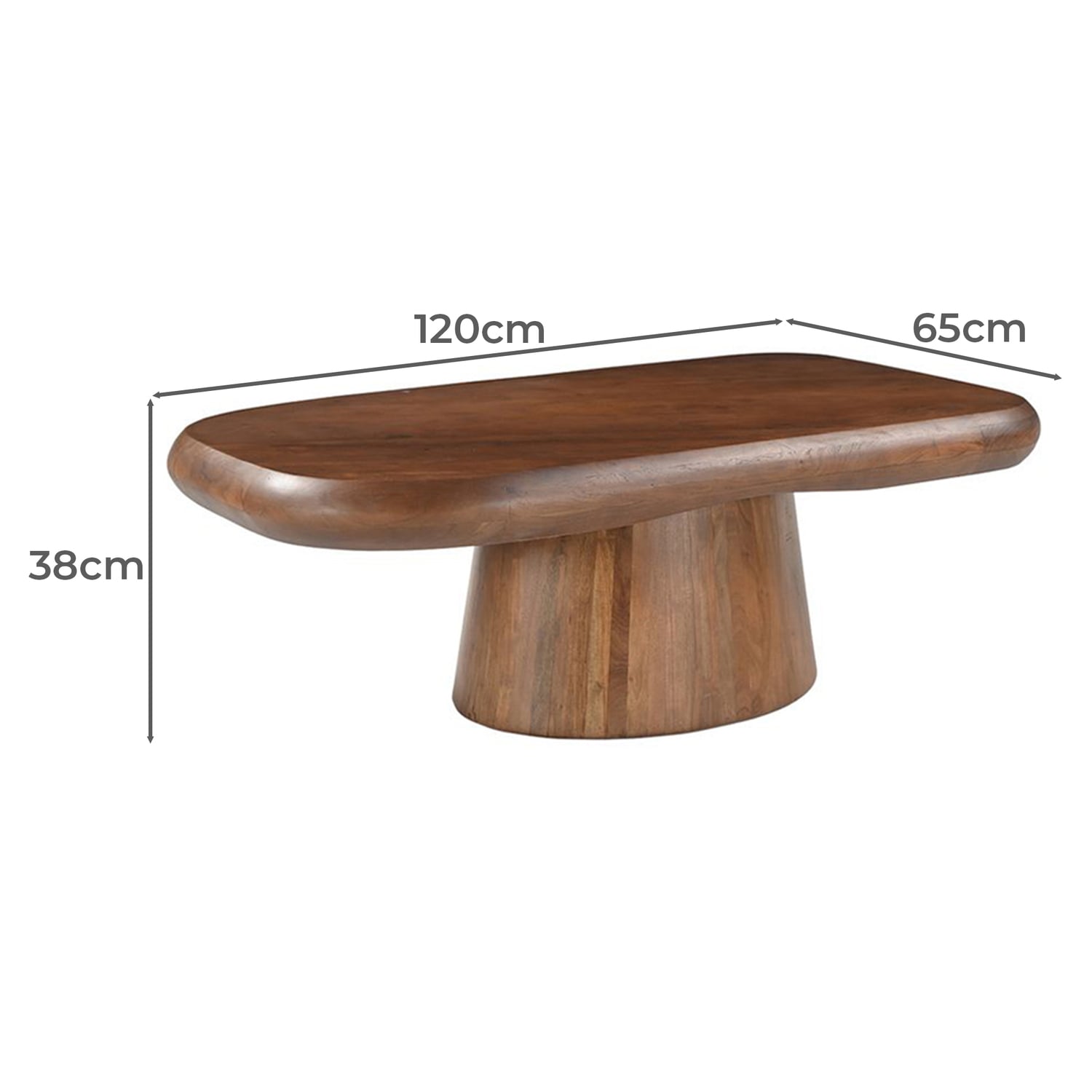 Westerly Acacia Wood Coffee Table