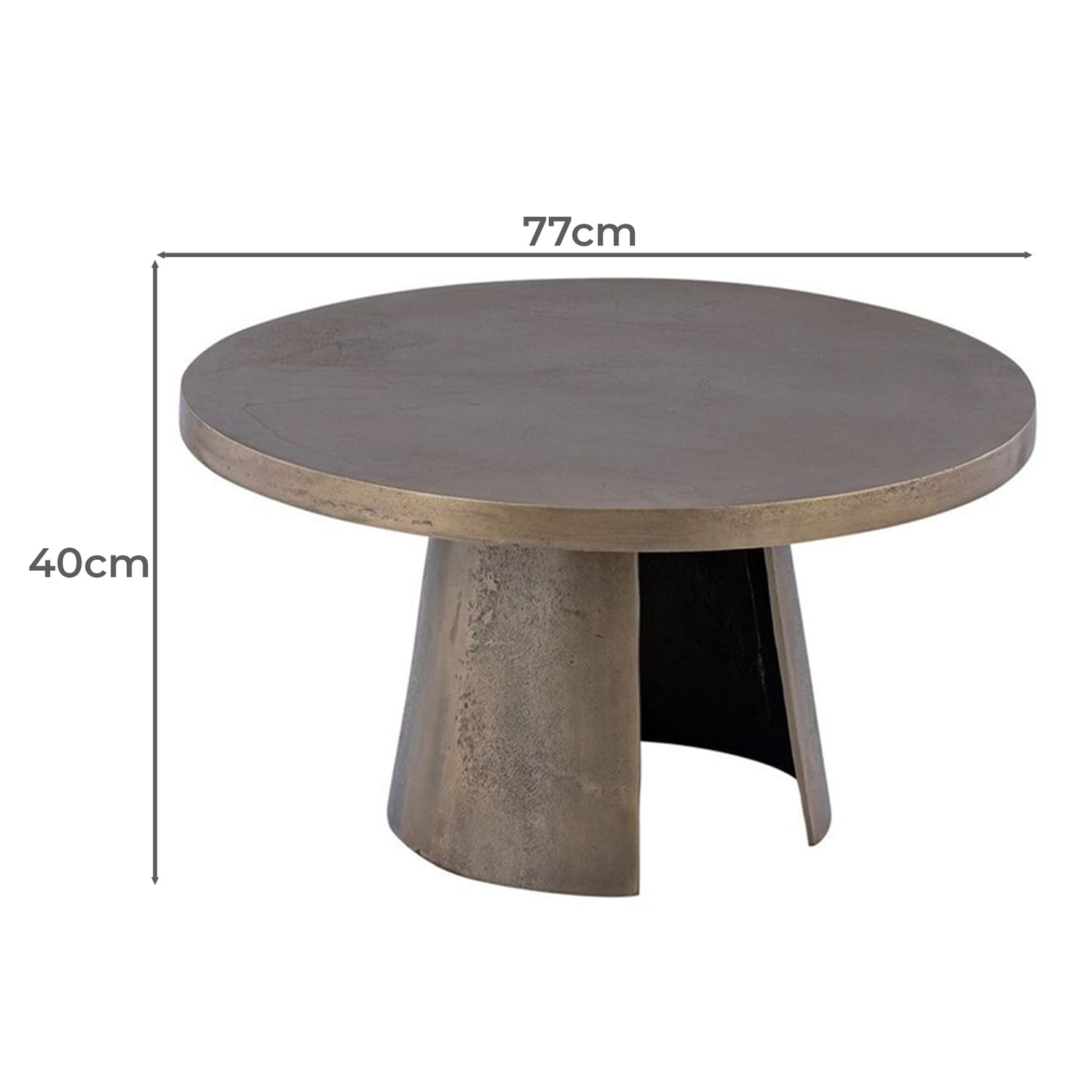 Caroline Aluminium Coffee Table
