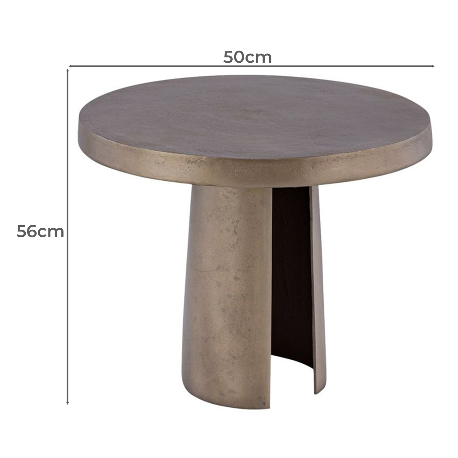 Caroline Aluminium Side Table
