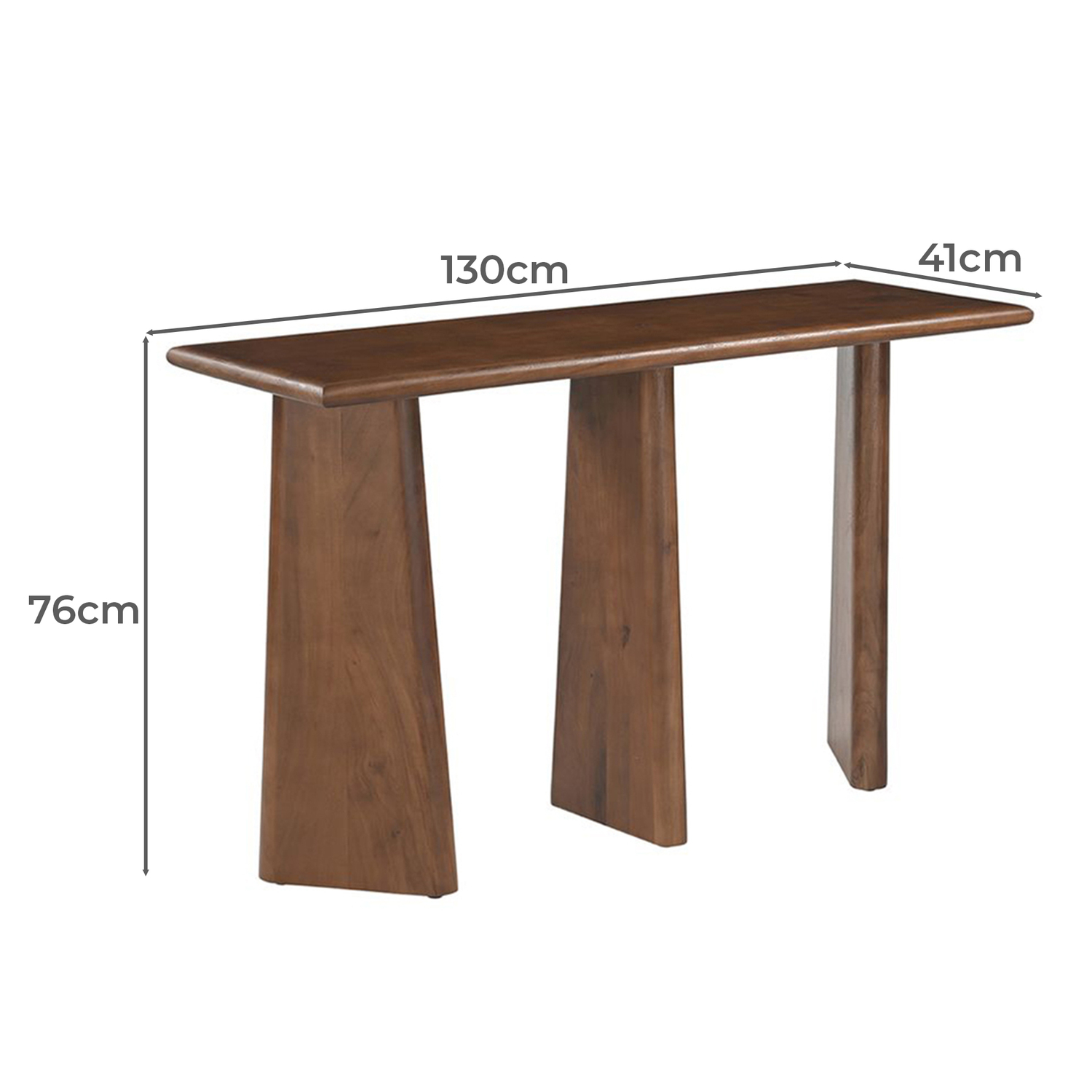 Arlington Acacia Wood Console Table