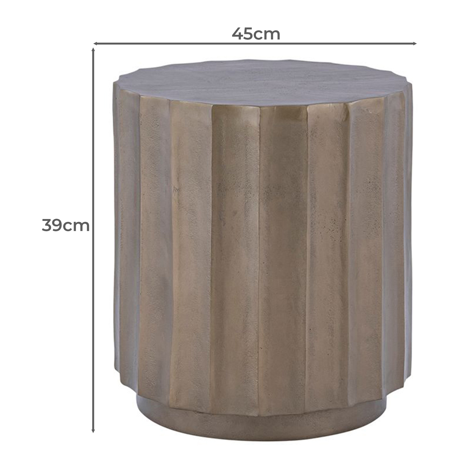 Layton Aluminium Side Table