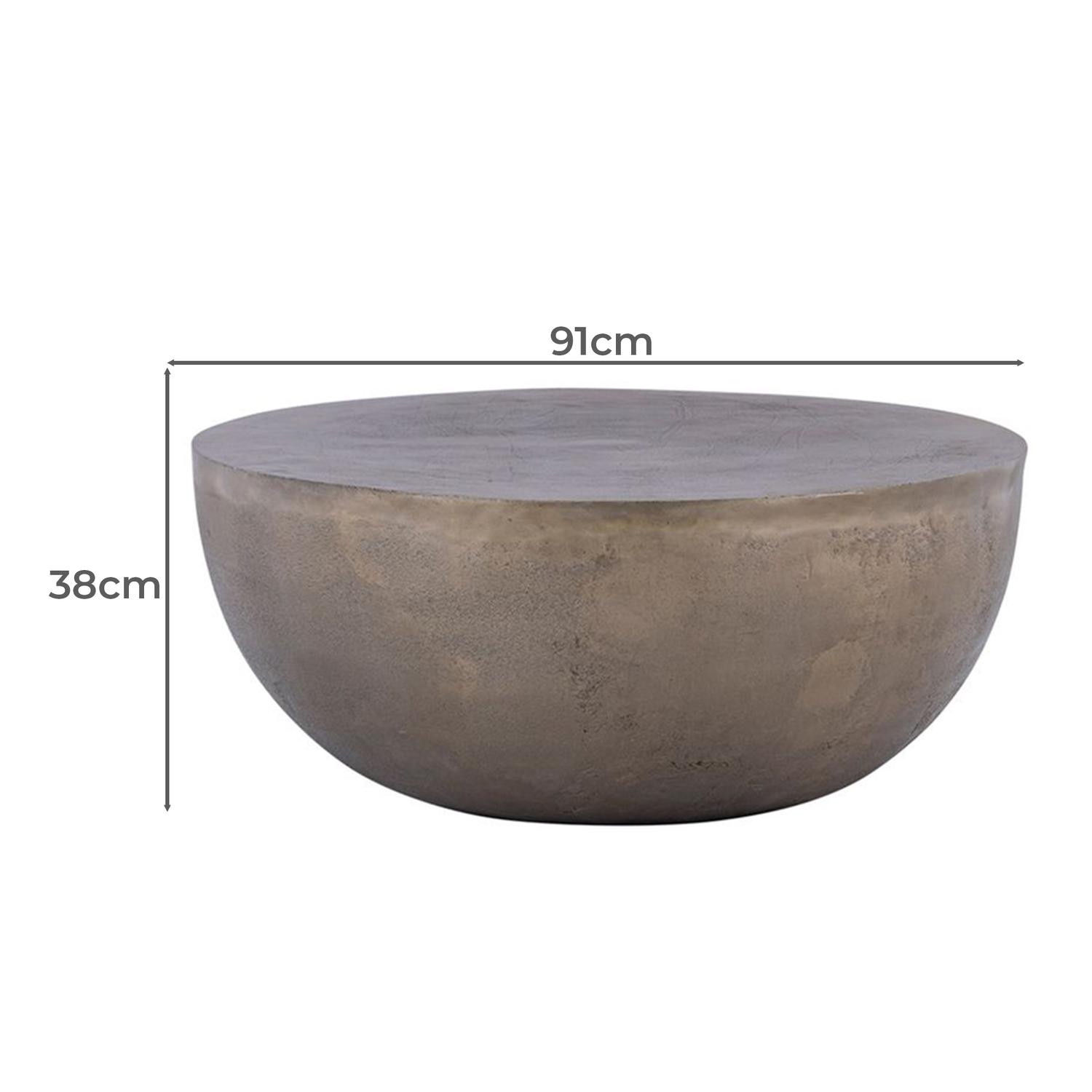 Fairmont Aluminium Coffee Table