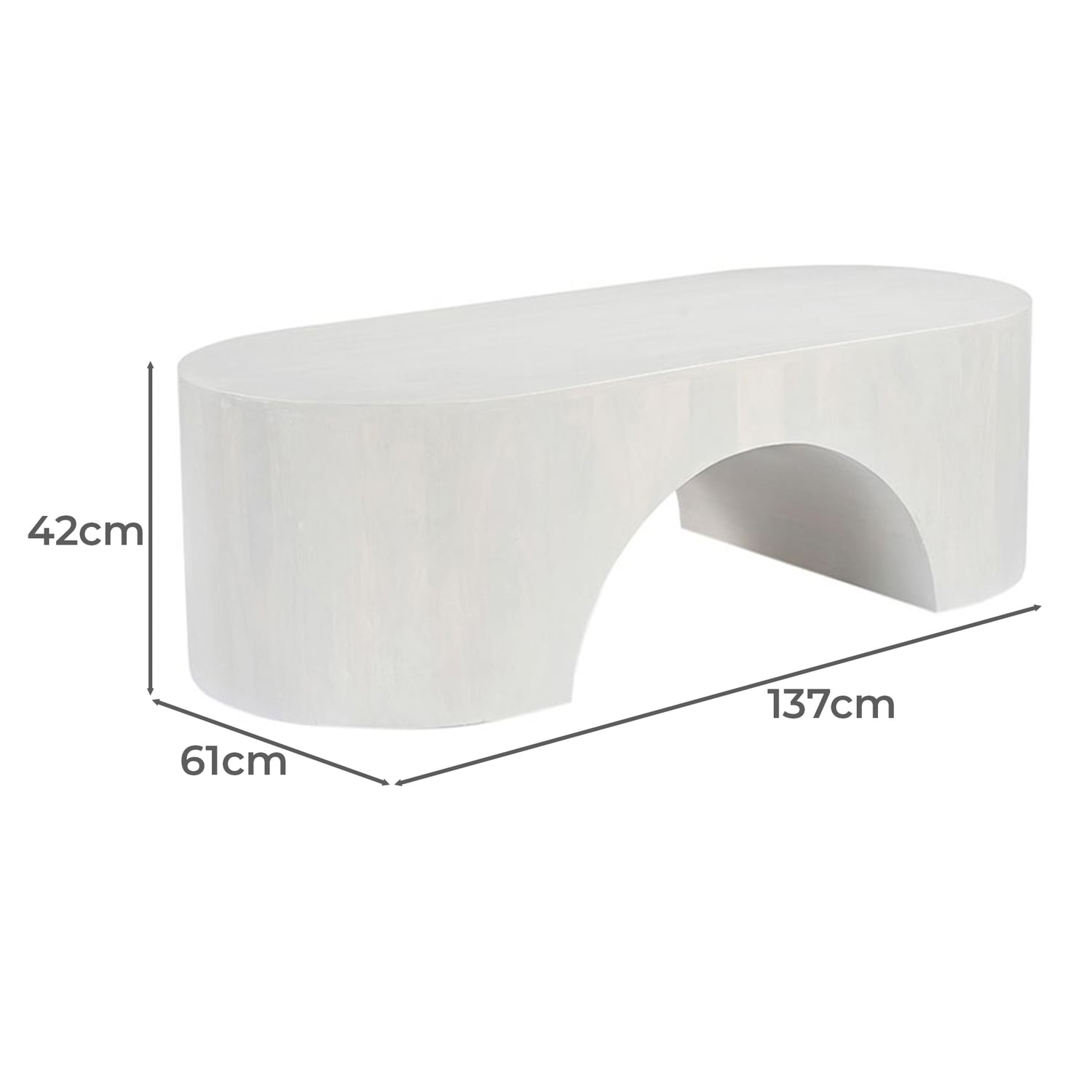 Albany Mango Wood Coffee Table