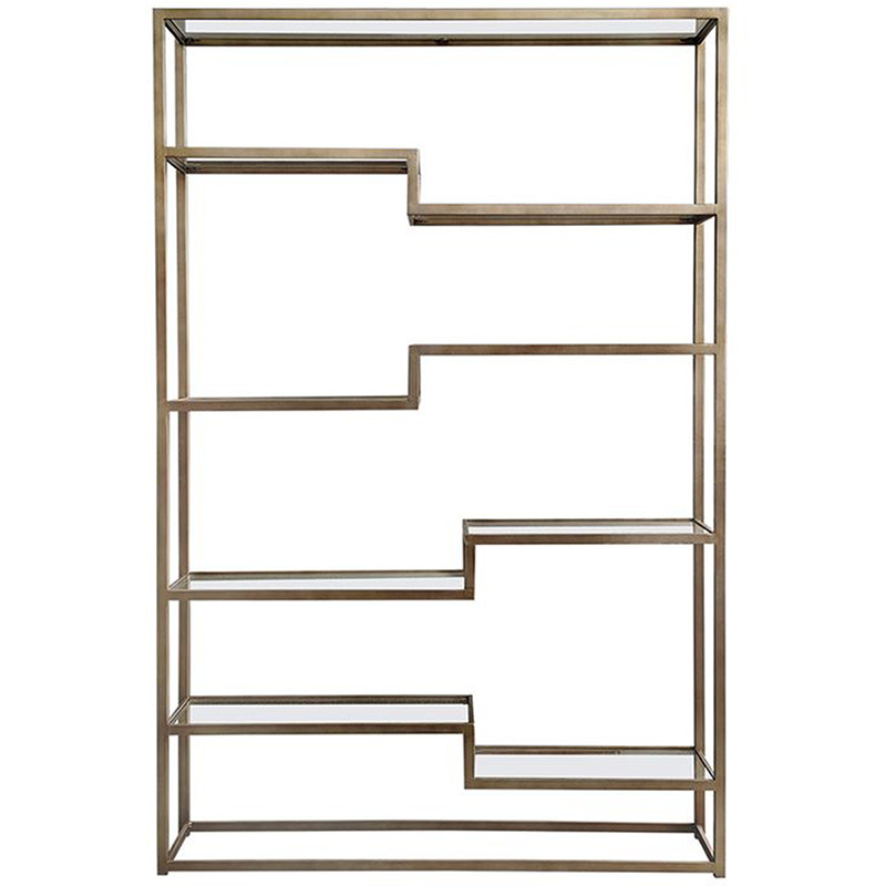 Sterling Iron & Glass Shelving Unit