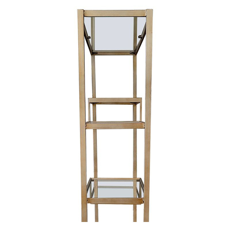 Sterling Iron & Glass Shelving Unit