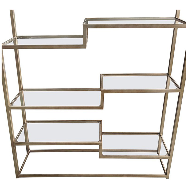 Sterling Iron & Glass Shelving Unit