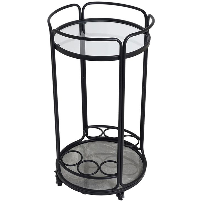 Wyatt Round Bar Cart