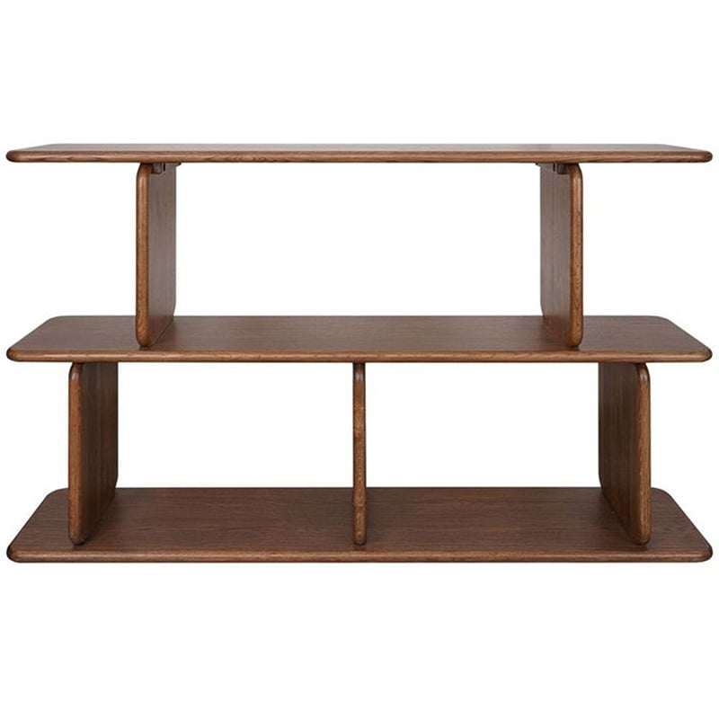 Aspen 3 Tier Oak Wood Shelving Unit