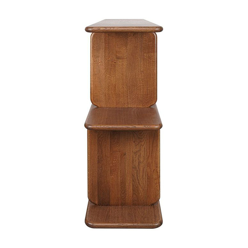 Aspen 3 Tier Oak Wood Shelving Unit